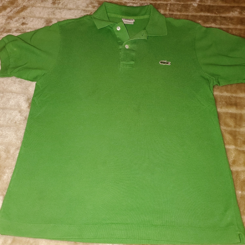 LACOSTE CLASSIC MENS POLO SZ 3/SMALL IMMACULATE